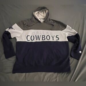 Dallas Cowboys Vintage Starter NFL Hoodie Pullover